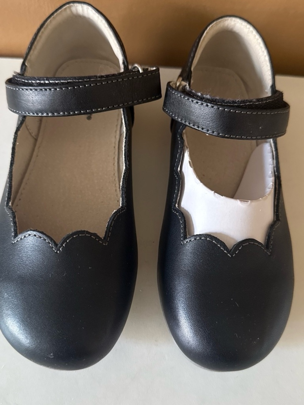 Classic Black Kids Shoes - Brand Unknown